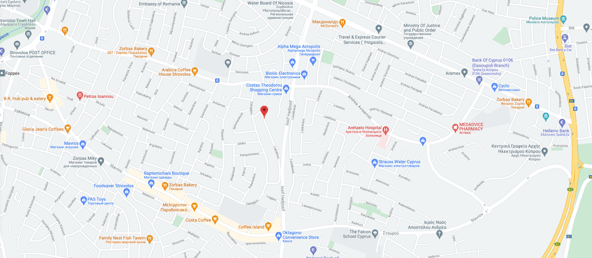 there is a map