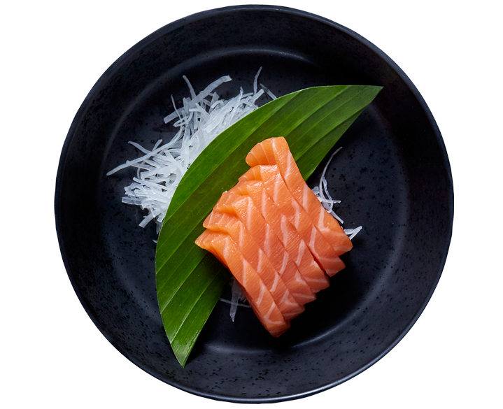 seafood salad or dish on plate