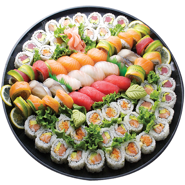 seafood salad or dish on plate